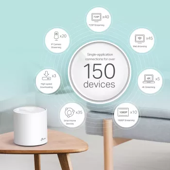 TP-Link AX3000 Viso Namo Tinklinis „Wi-Fi 6“ Įrenginys