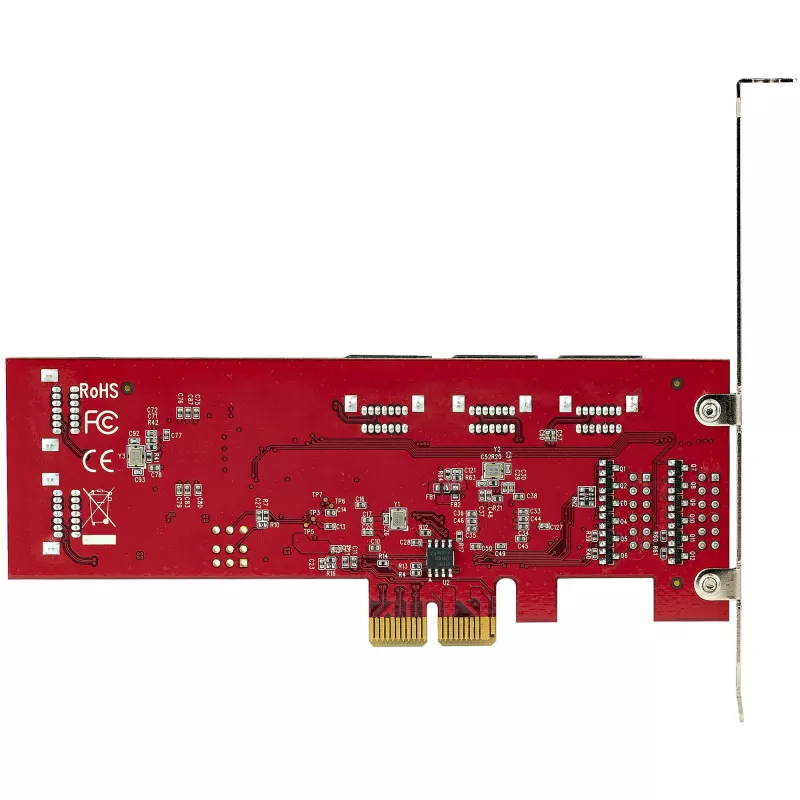 StarTech.com SATA PCIe kortelė - 10 prievadų PCIe SATA išplėtimo kortelė - 6 Gbps - žemo / pilno profilio - dėstomieji SATA lizdai - ASM1062 be RAID - PCI Express į SATA keitiklis / adapteris