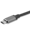 StarTech.com USB-C į VGA ir HDMI adapteris - 2 viename - 4K 30Hz - Kosminė pilka