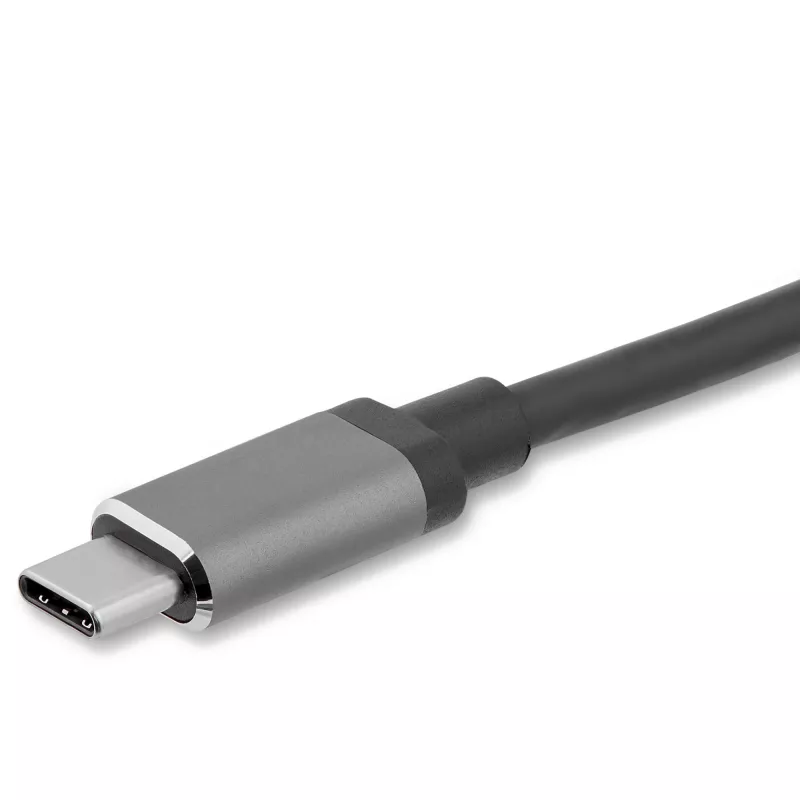 StarTech.com USB-C į VGA ir HDMI adapteris - 2 viename - 4K 30Hz - Kosminė pilka