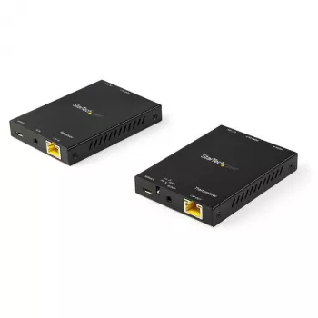 StarTech.com HDMI per CAT6 ilgintuvo rinkinys - 4K 60Hz, 3840 x 2160 pikselių, AV siųstuvas ir imtuvas, 50 m, laidinis, juodas, HDCP