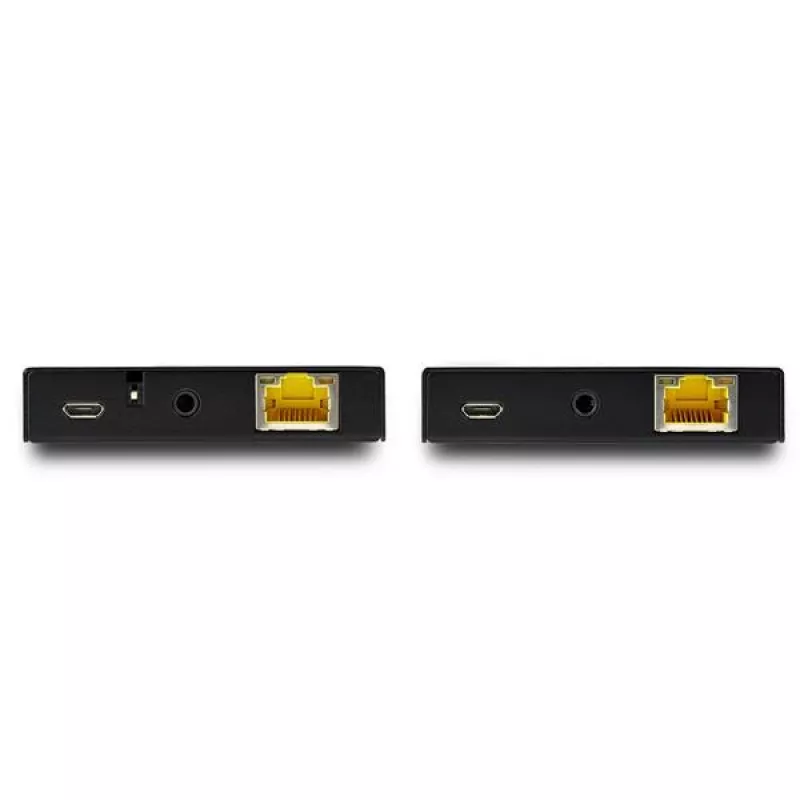 StarTech.com HDMI per CAT6 ilgintuvo rinkinys - 4K 60Hz, 3840 x 2160 pikselių, AV siųstuvas ir imtuvas, 50 m, laidinis, juodas, HDCP