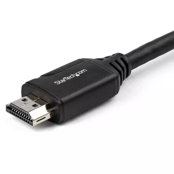 StarTech.com 6 col. (15cm) HDMI prievado apsauginis laidas – 4K 60Hz didelės spartos HDMI 2.0 prailginimo laidas su Ethernet – trumpas HDMI prailginimo laidas – HDMI kištuko į lizdą prailginimo adapterio laidas