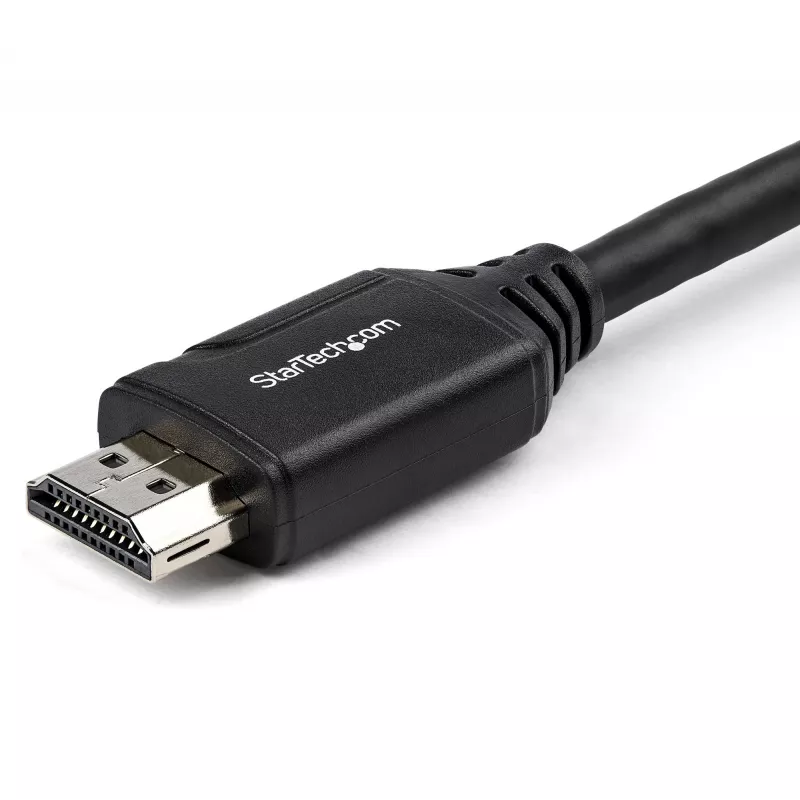 StarTech.com 6 col. (15cm) HDMI prievado apsauginis laidas – 4K 60Hz didelės spartos HDMI 2.0 prailginimo laidas su Ethernet – trumpas HDMI prailginimo laidas – HDMI kištuko į lizdą prailginimo adapterio laidas