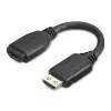 StarTech.com 6 col. (15cm) HDMI prievado apsauginis laidas – 4K 60Hz didelės spartos HDMI 2.0 prailginimo laidas su Ethernet – trumpas HDMI prailginimo laidas – HDMI kištuko į lizdą prailginimo adapterio laidas