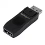 StarTech.com DisplayPort į HDMI adapteris – 4K 30 Hz kompaktiškas DP 1.2 į HDMI 1.4 vaizdo keitiklis – DP++ į HDMI monitorių / televizorių – pasyvus DP į HDMI kabelio adapteris – fiksuojama DP jungtis
