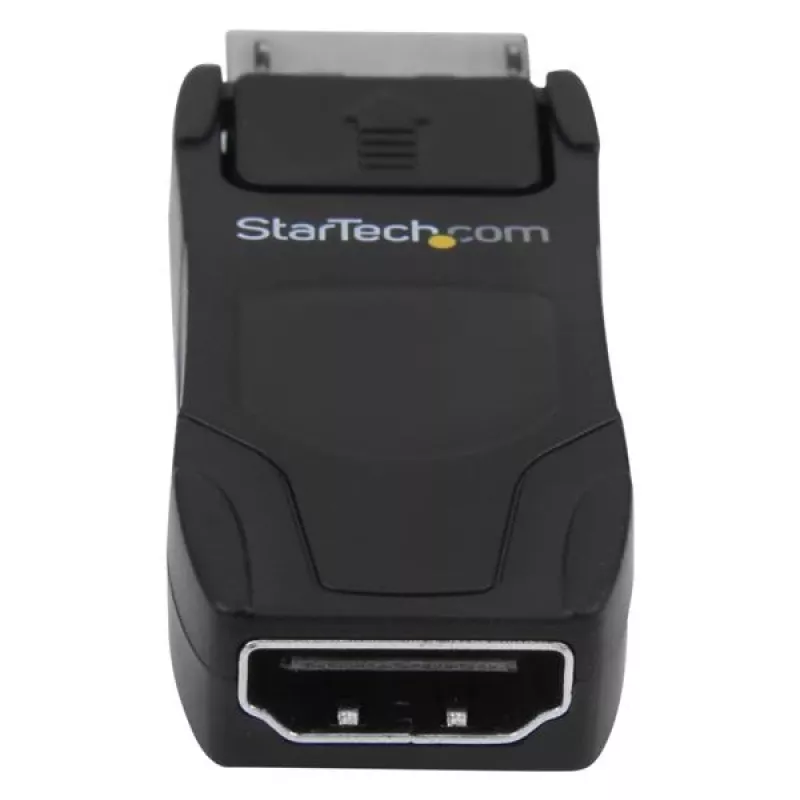 StarTech.com DisplayPort į HDMI adapteris – 4K 30 Hz kompaktiškas DP 1.2 į HDMI 1.4 vaizdo keitiklis – DP++ į HDMI monitorių / televizorių – pasyvus DP į HDMI kabelio adapteris – fiksuojama DP jungtis