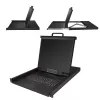 StarTech.com 8 prievadų montuojama į stovą KVM konsolė su 6 pėdų kabeliais – integruotas KVM komutatorius su 19 inch LCD monitoriumi – visiškai funkcionali 1U LCD KVM stalčius – OSD KVM – patikima 50 000 val. MTBF – USB + VGA palaikymas