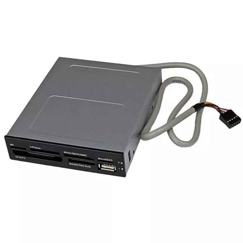 StarTech.com USB 2.0 vidinis kelių kortelių skaitytuvas / rašiklis - SD microSD CF