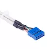 StarTech.com 4 prievadų USB A moteriškas lizdas lizdo plokštės adapteris, 0,286 m, CE, UL, REACH, RoHS, -5 - 40 °C, -5 - 80 °C, 20 - 60%