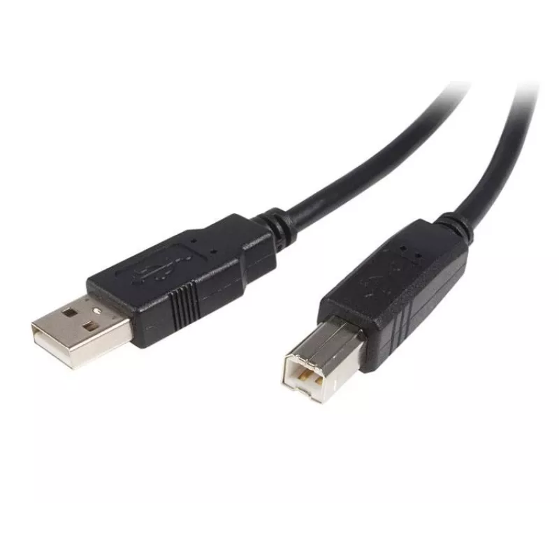 StarTech.com 3 m USB 2.0 A–B laidas — kištukas/kištukas, juodas