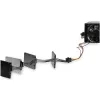 StarTech.com 4x SATA maitinimo skirstytuvas adapterio laidas, SATA 15 kontaktų, 4 x SATA, 0,4 m, kištukas, lizdas, juodas