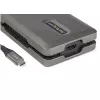 StarTech.com USB-C universali jungtis – USB-C į 4K 60Hz HDMI 2.0 – 2 prievadų 10Gbps USB šakotuvas – 100W maitinimo perdavimas – GbE – SD/MicroSD – USB Type-C mini dokas – 10 colių laidas