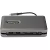 StarTech.com USB-C universali jungtis – USB-C į 4K 60Hz HDMI 2.0 – 2 prievadų 10Gbps USB šakotuvas – 100W maitinimo perdavimas – GbE – SD/MicroSD – USB Type-C mini dokas – 10 colių laidas