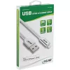 „InLine Lightning“ USB laidas, skirtas „iPad“, „iPhone“, „iPod“, sidabrinis/alu 2 m MFi sertifikuotas