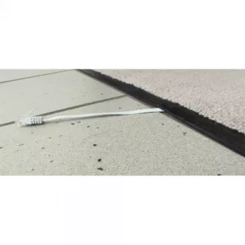 InLine plokščias Ultraslim komutacinis kabelis U/UTP Cat.6 Gigabit ready Juoda 3m
