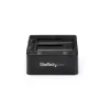 StarTech.com Dviejų lizdų USB 3.0 į SATA kietojo disko prijungimo stotelė, USB kietojo disko dokas, išorinė 2,5/3,5 col. SATA I/II/III SSD/HDD prijungimo stotelė, karšto keitimo kietojo disko lizdas, viršutinio įkrovimo