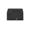 StarTech.com Dviejų lizdų USB 3.0 į SATA kietojo disko prijungimo stotelė, USB kietojo disko dokas, išorinė 2,5/3,5 col. SATA I/II/III SSD/HDD prijungimo stotelė, karšto keitimo kietojo disko lizdas, viršutinio įkrovimo