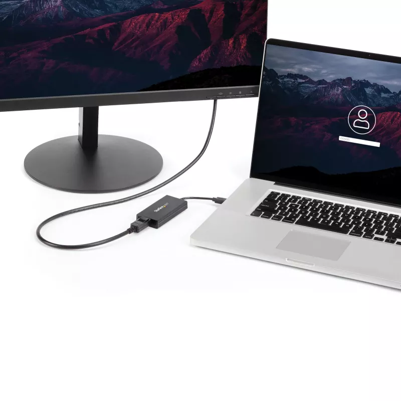 StarTech.com USB 3.0 į DisplayPort adapteris – DisplayLink sertifikuotas – 4K 30Hz