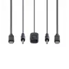 StarTech.com 2 prievadų USB-C kabelinis KVM jungiklis, 4K 60Hz DisplayPort išvestis, kompaktiškas KVM su 4 pėdų/1,2 m USB Type-C/garso integruotais kabeliais, maitinamas per magistralę – nuotolinis mygtukas/karštieji klavišai