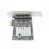 StarTech.com 4 prievadų 2.5Gbps NBASE-T PCIe tinklo plokštė, Intel I225-V, keturių prievadų kompiuterinė tinklo plokštė, kelių gigabitų NIC, PCI Express serverių LAN plokštė, stalinio kompiuterio Ethernet sąsaja