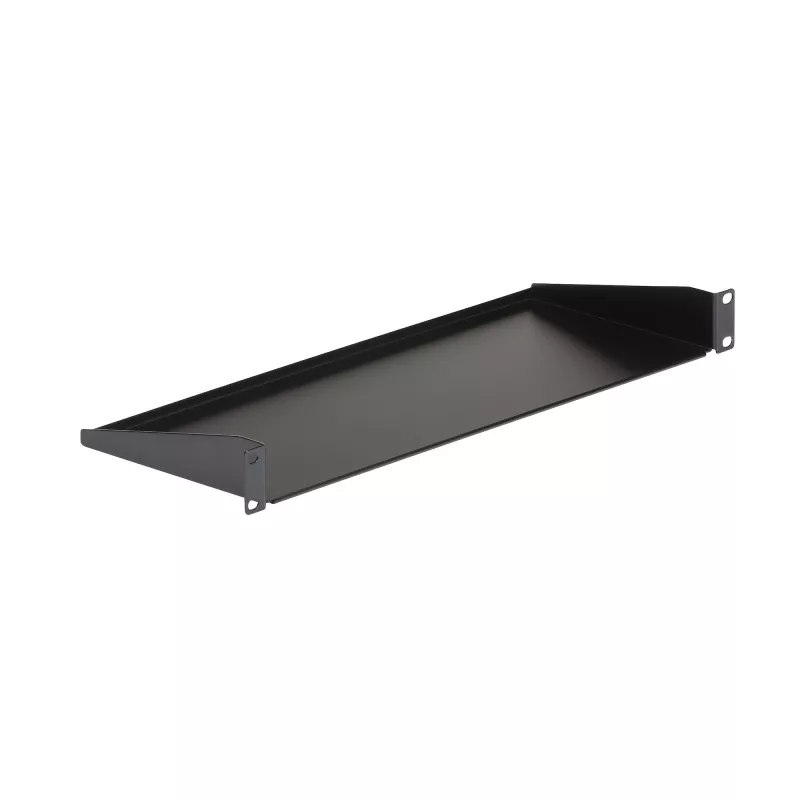 StarTech.com 1U serverio stelažo lentyna, universalus stelažo tvirtinimo konsolinis dėklas 19 colių tinklo įrangos stelažui / spintai, patikimas plienas, svorio talpa 33 lb / 15 kg, 7 col. (18 cm) gylio