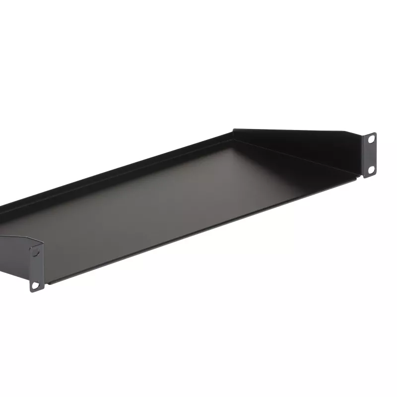 StarTech.com 1U serverio stelažo lentyna, universalus stelažo tvirtinimo konsolinis dėklas 19 colių tinklo įrangos stelažui / spintai, patikimas plienas, svorio talpa 33 lb / 15 kg, 7 col. (18 cm) gylio