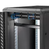 StarTech.com 1U serverio stelažo lentyna, universalus stelažo tvirtinimo konsolinis dėklas 19 colių tinklo įrangos stelažui / spintai, patikimas plienas, svorio talpa 33 lb / 15 kg, 7 col. (18 cm) gylio