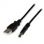 StarTech.com USB į 5.5 mm maitinimo laidą - Type N cilindrinis - 1 m
