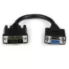 StarTech.com 8 colių DVI į VGA laido adapteris - DVI-I patinas į VGA patelę
