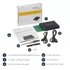StarTech.com dviejų lizdų diskų korpusas M.2 SATA SSD diskams – USB 3.1 (10 Gbps) – RAID