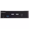 StarTech.com 2 prievadų HDMI KVM jungiklis – vienam monitoriui 4K 60Hz Ultra HD HDR – Staliniam kompiuteriui skirtas HDMI 2.0 KVM jungiklis su 2 prievadų USB 3.0 šakotuvu (5 Gbit/s) ir 4x USB 2.0 HID, garsu – perjungimas sparčiaisiais klavišais – TAA