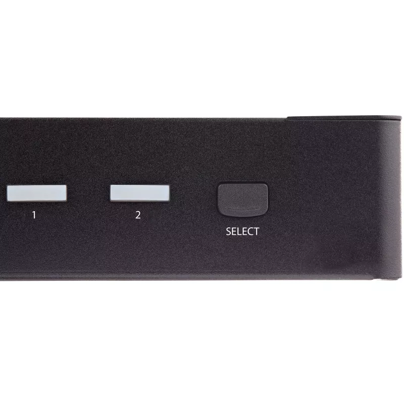 StarTech.com 2 prievadų HDMI KVM jungiklis – vienam monitoriui 4K 60Hz Ultra HD HDR – Staliniam kompiuteriui skirtas HDMI 2.0 KVM jungiklis su 2 prievadų USB 3.0 šakotuvu (5 Gbit/s) ir 4x USB 2.0 HID, garsu – perjungimas sparčiaisiais klavišais – TAA
