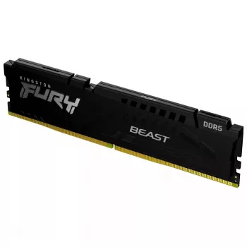 Operatyvioji atmintis Kingston Technology FURY Beast 8GB 5600MT/s DDR5 CL36 DIMM juoda
