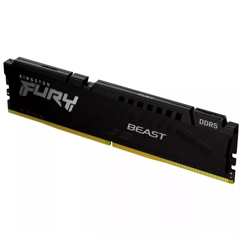 Operatyvioji atmintis Kingston Technology FURY Beast 8GB 5600MT/s DDR5 CL36 DIMM juoda