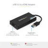StarTech.com USB 3.0 į HDMI adapteris - 4K 30Hz Ultra HD - DisplayLink sertifikuotas - USB Type-A į HDMI ekrano adapteris keitiklis monitoriui - išorinė vaizdo ir grafikos plokštė - Mac ir Windows