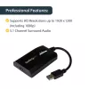 StarTech.com USB 3.0 į HDMI adapteris – DisplayLink sertifikuotas – 1080p (1920x1200) – USB Type-A į HDMI ekrano adapterio keitiklis monitoriui – Išorinė vaizdo ir grafikos plokštė – Windows/Mac