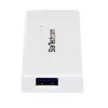 StarTech.com Nešiojamasis 4 prievadų SuperSpeed Mini USB 3.0 šakotuvas – baltas