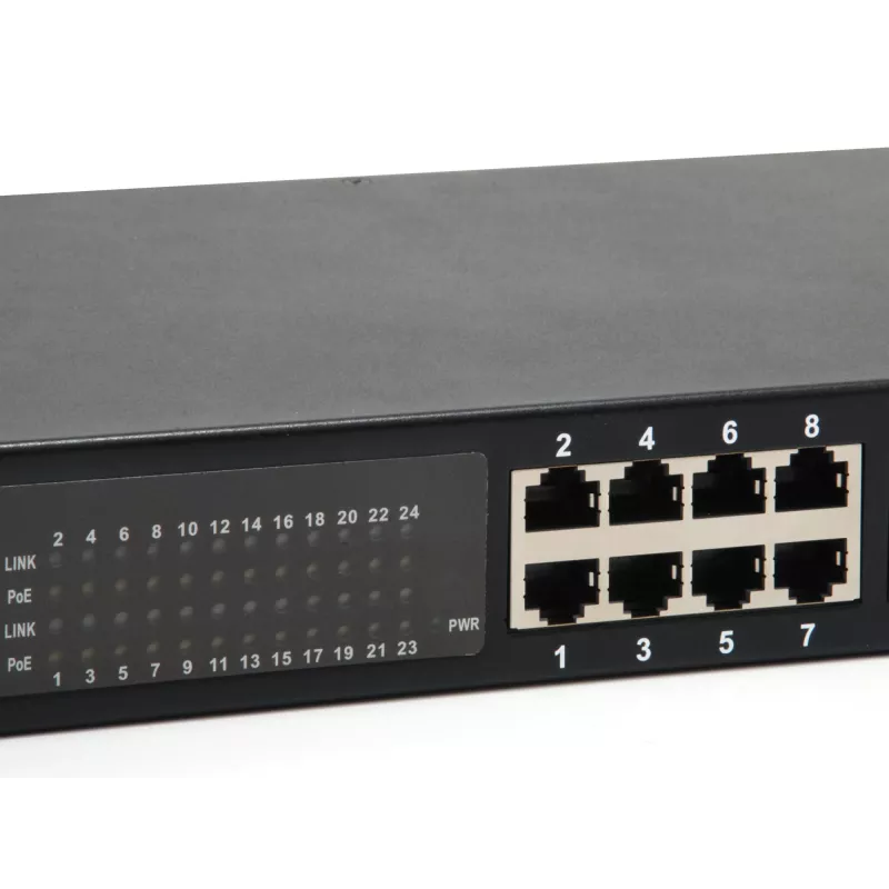 Nevaldomas komutatorius LevelOne GEP-2421W150 24 prievadų gigabitinis PoE