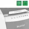 Popieriaus smulkintuvas LEITZ IQ Autofeed Small Office 100, kryžminis pjovimas P-4, 8 lapų, 22 cm padavimo anga, 34 l dėžė, pilkas