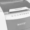 Popieriaus smulkintuvas LEITZ IQ Autofeed Small Office 100, kryžminis pjovimas P-4, 8 lapų, 22 cm padavimo anga, 34 l dėžė, pilkas