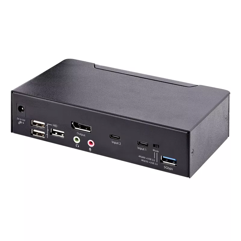 StarTech.com SV231DPUCA KVM jungiklis Juodas