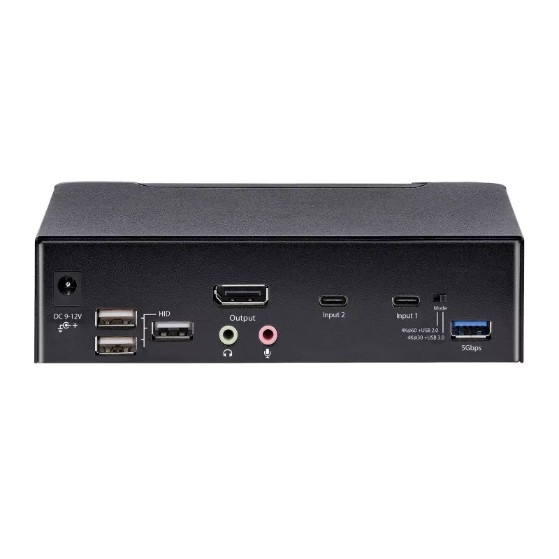StarTech.com SV231DPUCA KVM jungiklis Juodas