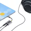 StarTech.com USB-C ausinių skirstytuvas, USB-C dvigubas laisvų rankų adapteris su mikrofono įėjimu, USB-C į 3,5 mm garso adapteris / ausinių donglas, USB-C į garso lizdo / pagalbinio išėjimo adapteris, 24 bitų DAC