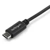 StarTech.com stačiu kampu lenktas USB-C laidas - V/V - 1 m (3 pėd.) - USB 2.0