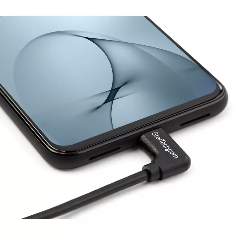 StarTech.com stačiu kampu lenktas USB-C laidas - V/V - 1 m (3 pėd.) - USB 2.0