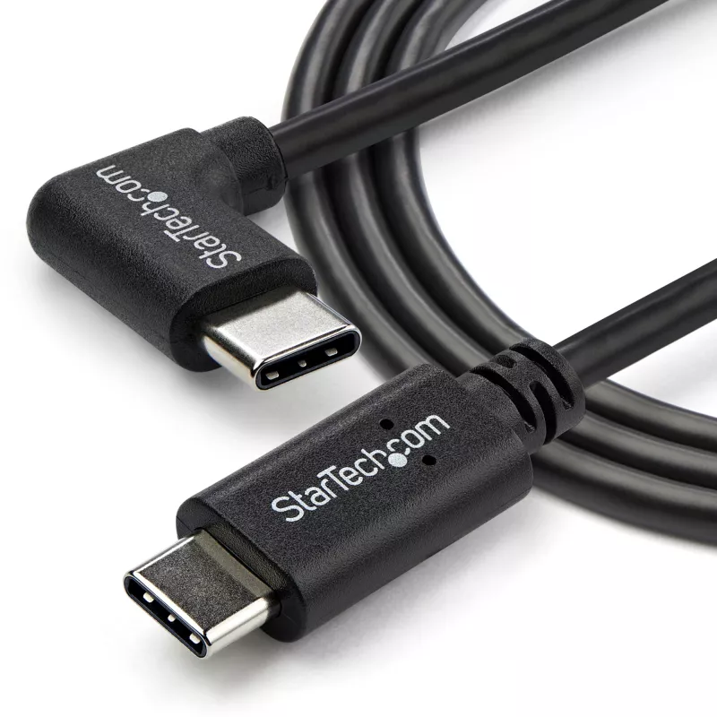 StarTech.com stačiu kampu lenktas USB-C laidas - V/V - 1 m (3 pėd.) - USB 2.0
