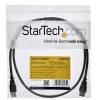 StarTech.com 1 m juodas SuperSpeed USB 3.0 ilginamasis kabelis A į A – vyriškas/moteriškas