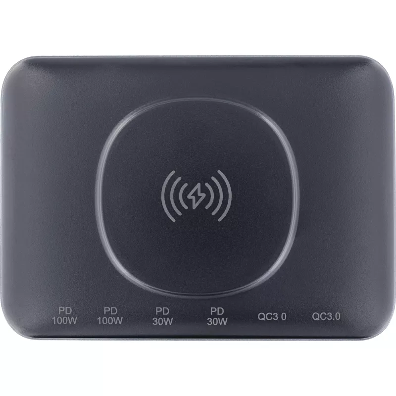 Nešiojamoji baterija InLine Qi Powerstation Multiport, 20 V