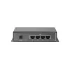 LevelOne 5 prievadų Fast Ethernet PoE komutatorius, 4 PoE išėjimai, 120 W, maitinimo adapteris komplekte